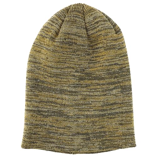 Trendy Apparel Shop Thick Acrylic Marled Long Beanie
