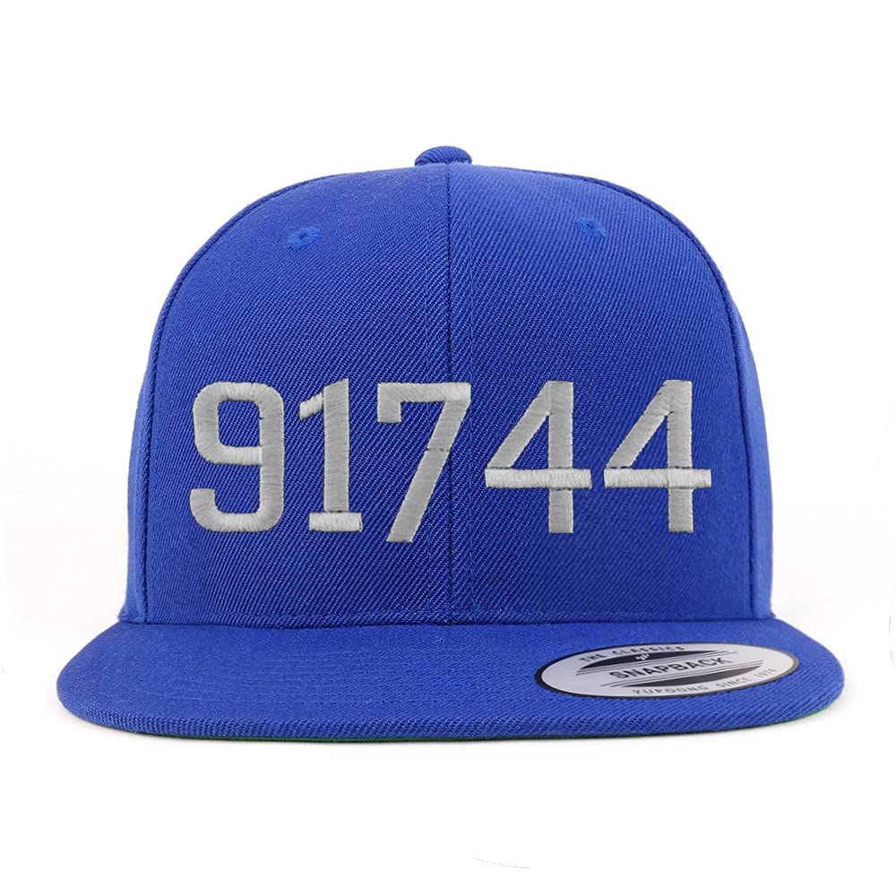 Trendy Apparel Shop 91744 La Puente CA Old English Embroidered Flatbill Snapback