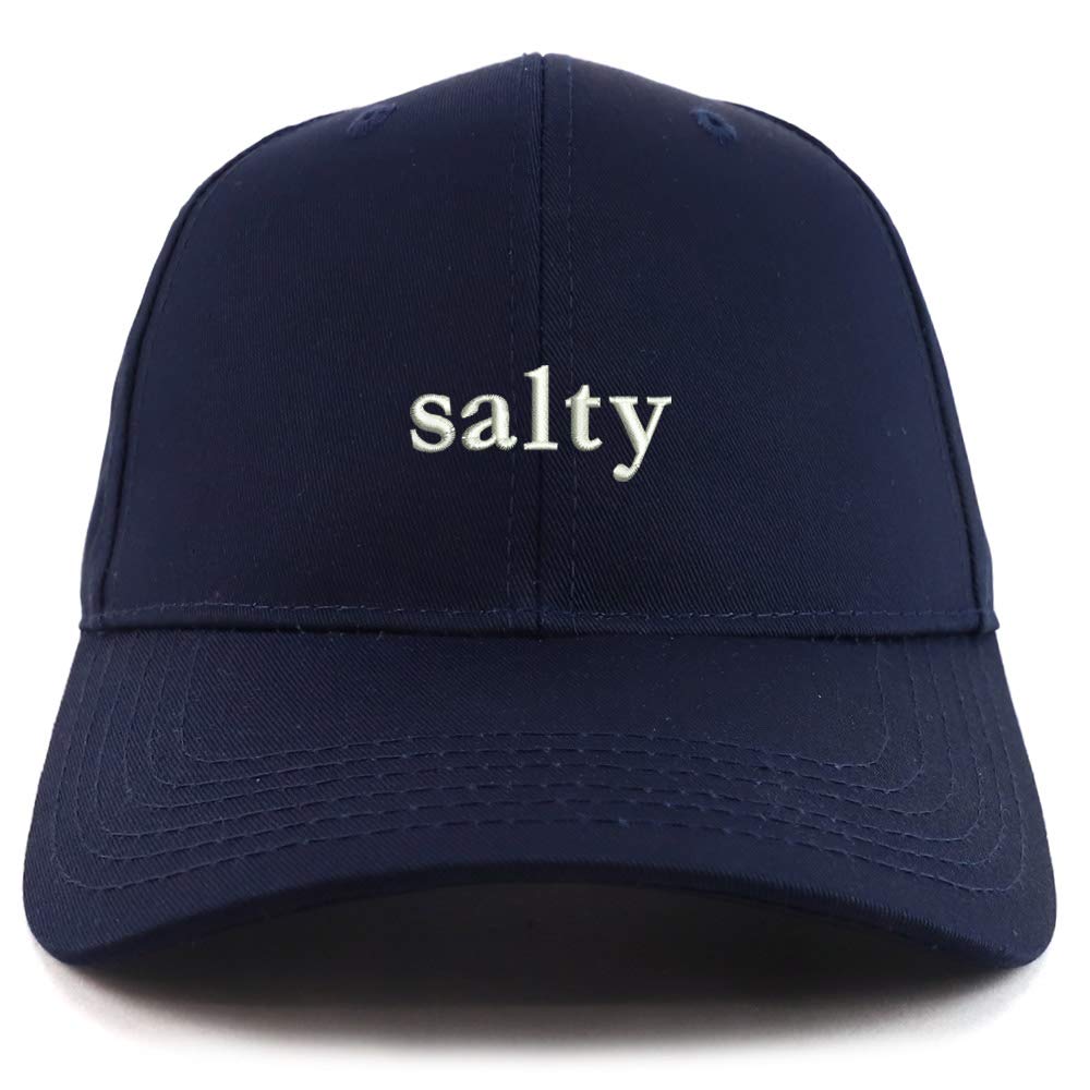 Trendy Apparel Shop Salty Embroidered Sturctured Baseball Cap