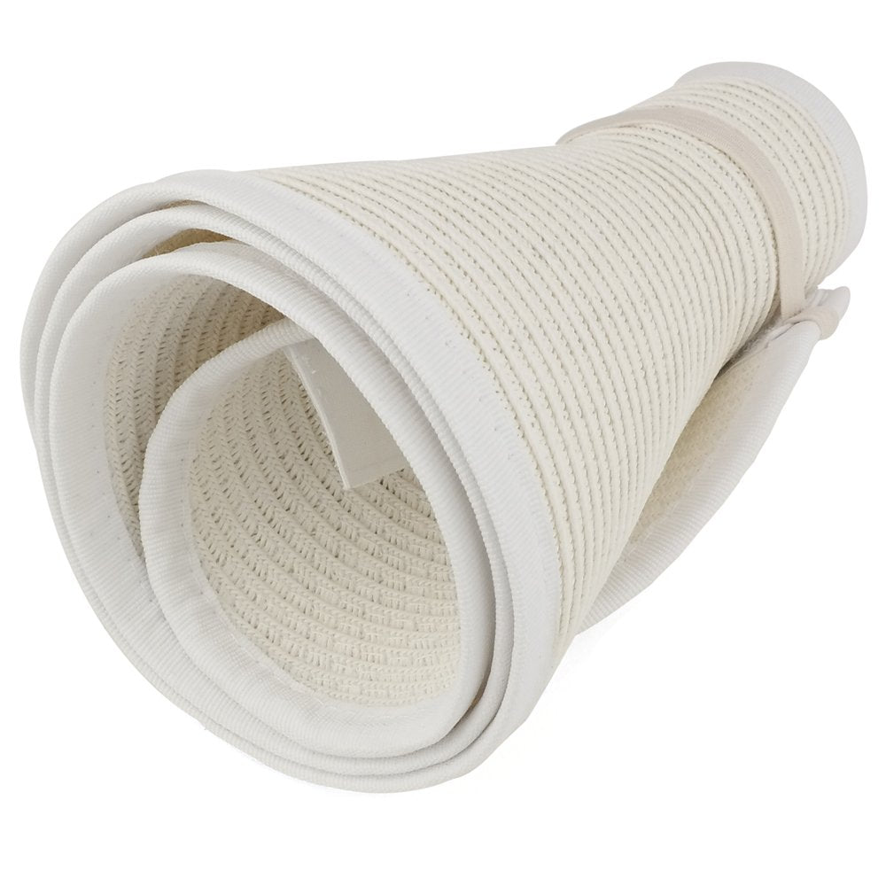 Trendy Apparel Shop Womens UPF 50+ Paper Braid Large Rolled Visor UV Protection Hat