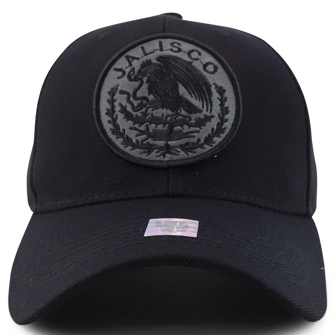Trendy Apparel Shop Cities of Mexico Circular Logo Embroidered Structured Baseball Cap