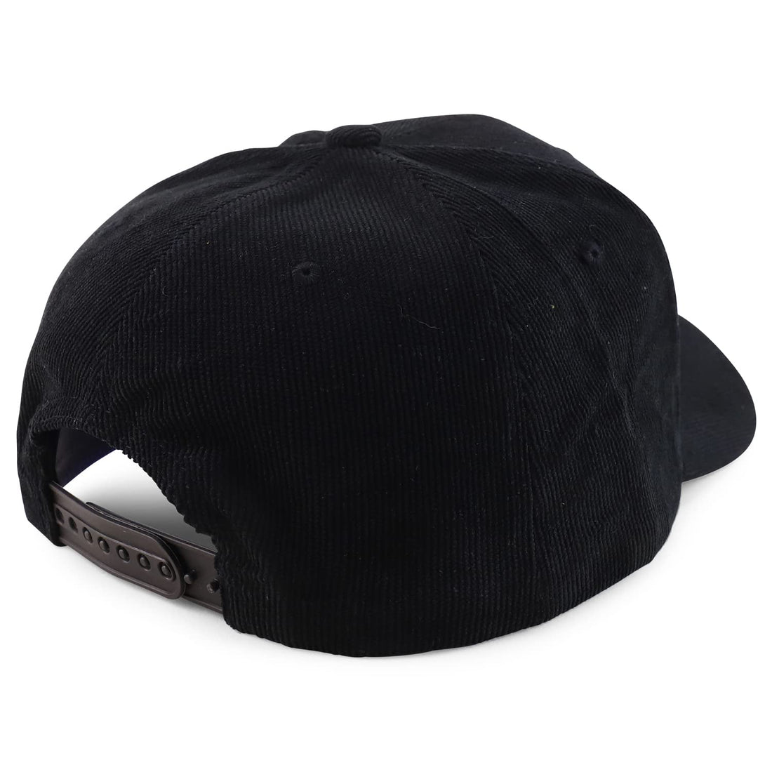 Trendy Apparel Shop Oversized XXL Structured Corduroy Curved Bill Snapback Baseball Cap