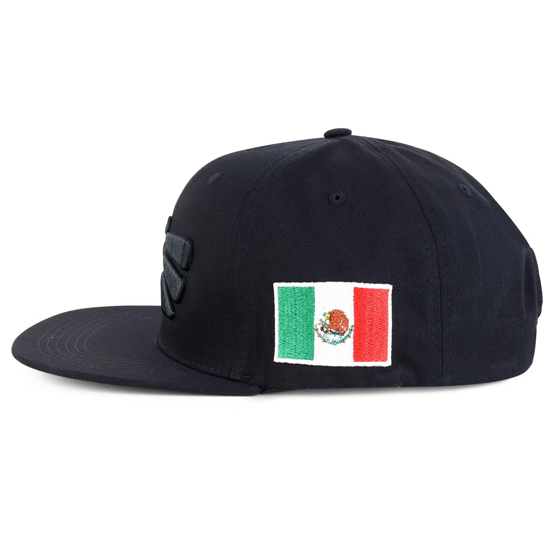 Hecho En Mexico Eagle 3D Embroidered Flat Bill Snapback Cap