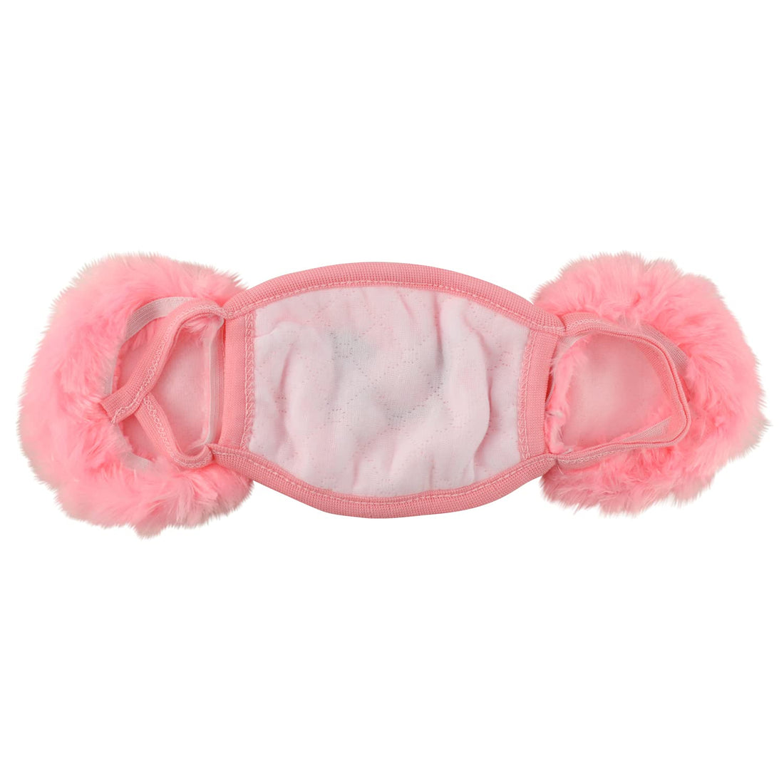 Trendy Apparel Shop Kids Winter Animal Face Breathable Bear Mask & Earmuffs