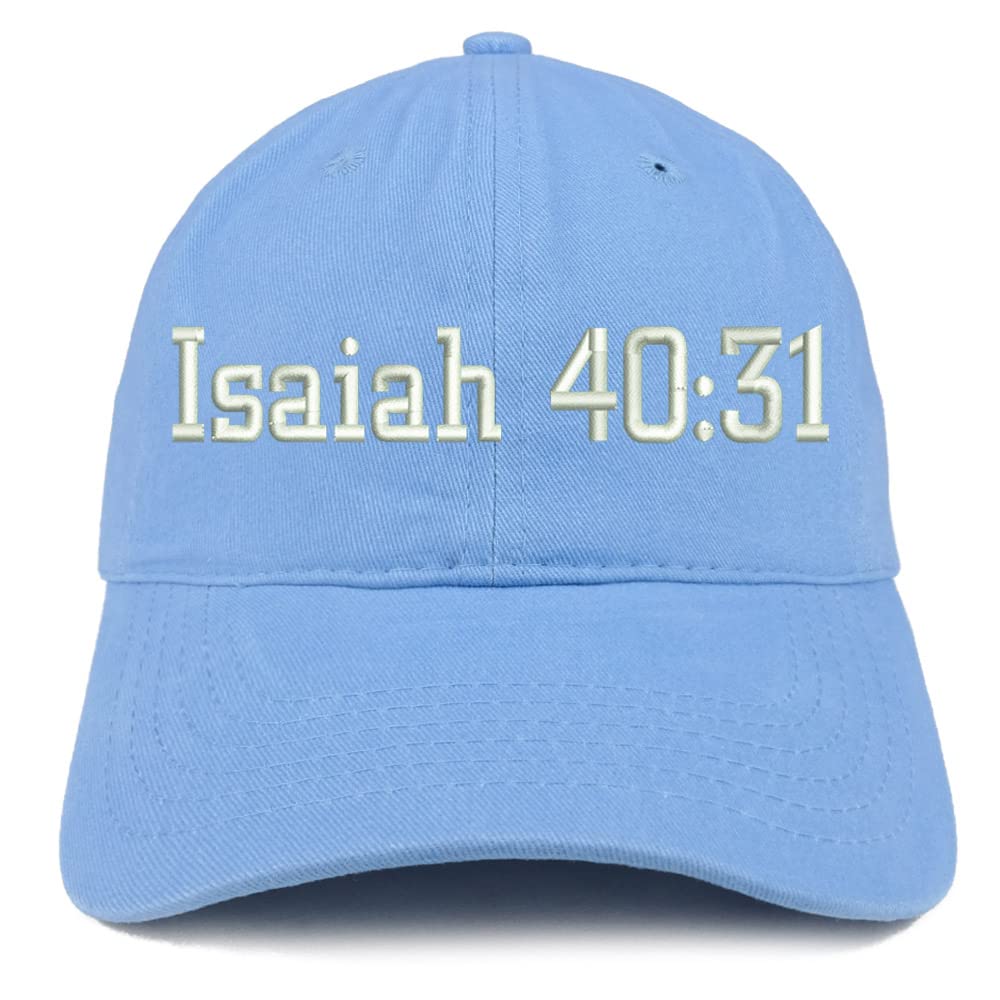 Trendy Apparel Shop Isaiah 40:31 Low Profile Soft Cotton Baseball Cap