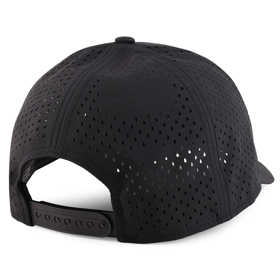 Trendy Apparel Shop Oversize XXL Laser Cut Holes Back Performance Snapback Ball Cap