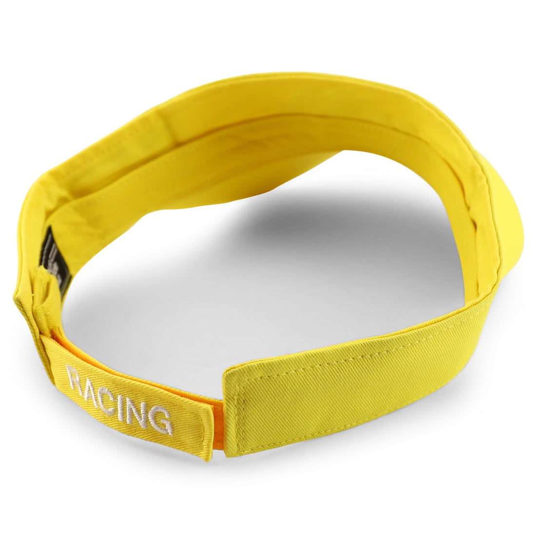 Trendy Apparel Shop Racing 3D Embroidered Flame Car Race Flag Visor Cap