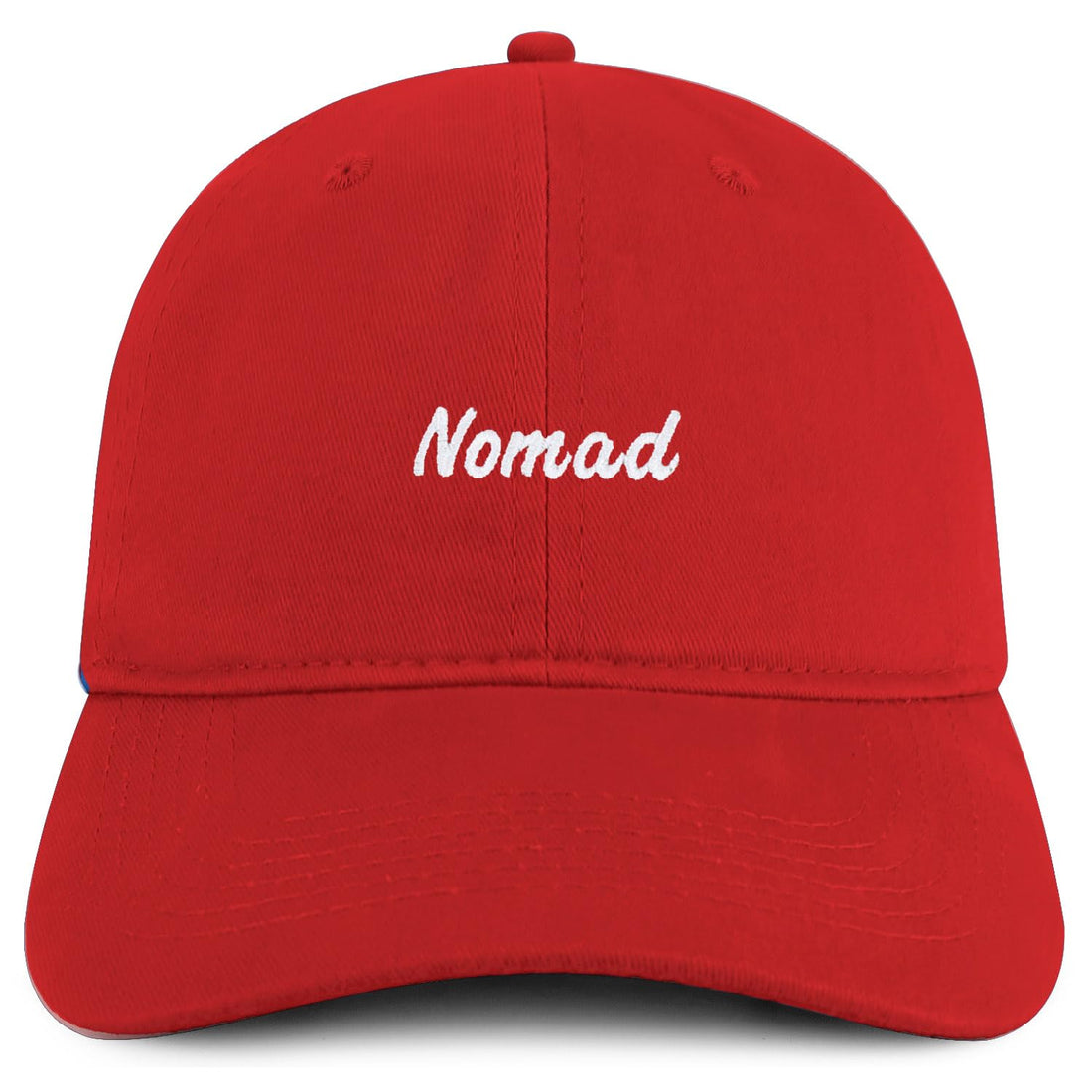 Trendy Apparel Shop Nomad Embroidered Cotton Unstructured Low Profile Dad Hat