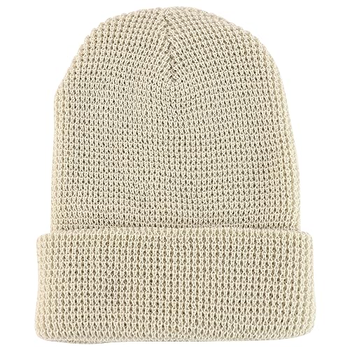 Trendy Apparel Shop Warm Waffle Knit Cuff Beanie