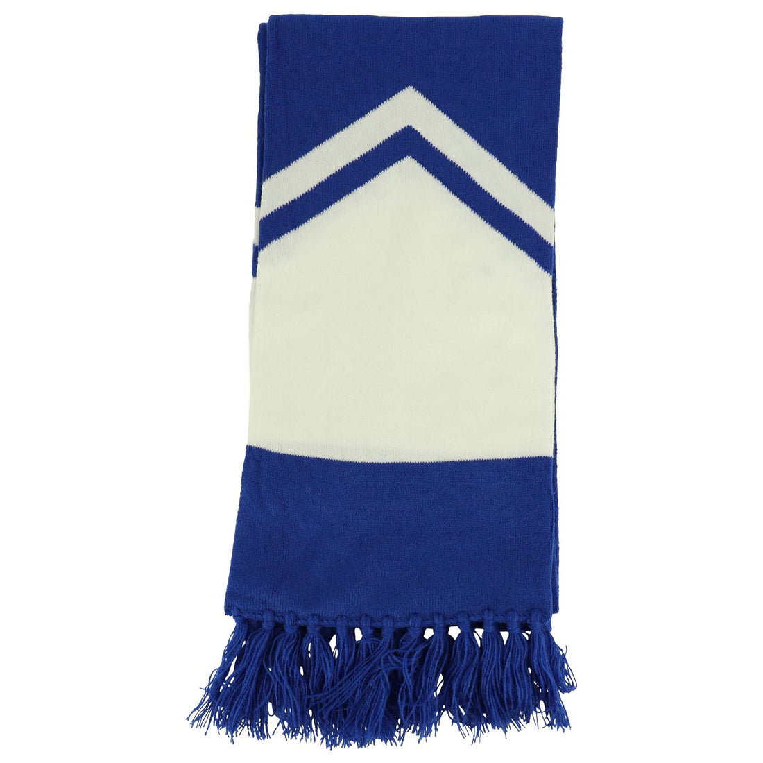 Trendy Apparel Shop Double Layer Knit Gameday Two Tone Scarf