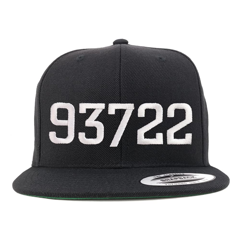 Trendy Apparel Shop 93722 Fresno CA Old English Embroidered Flatbill Snapback