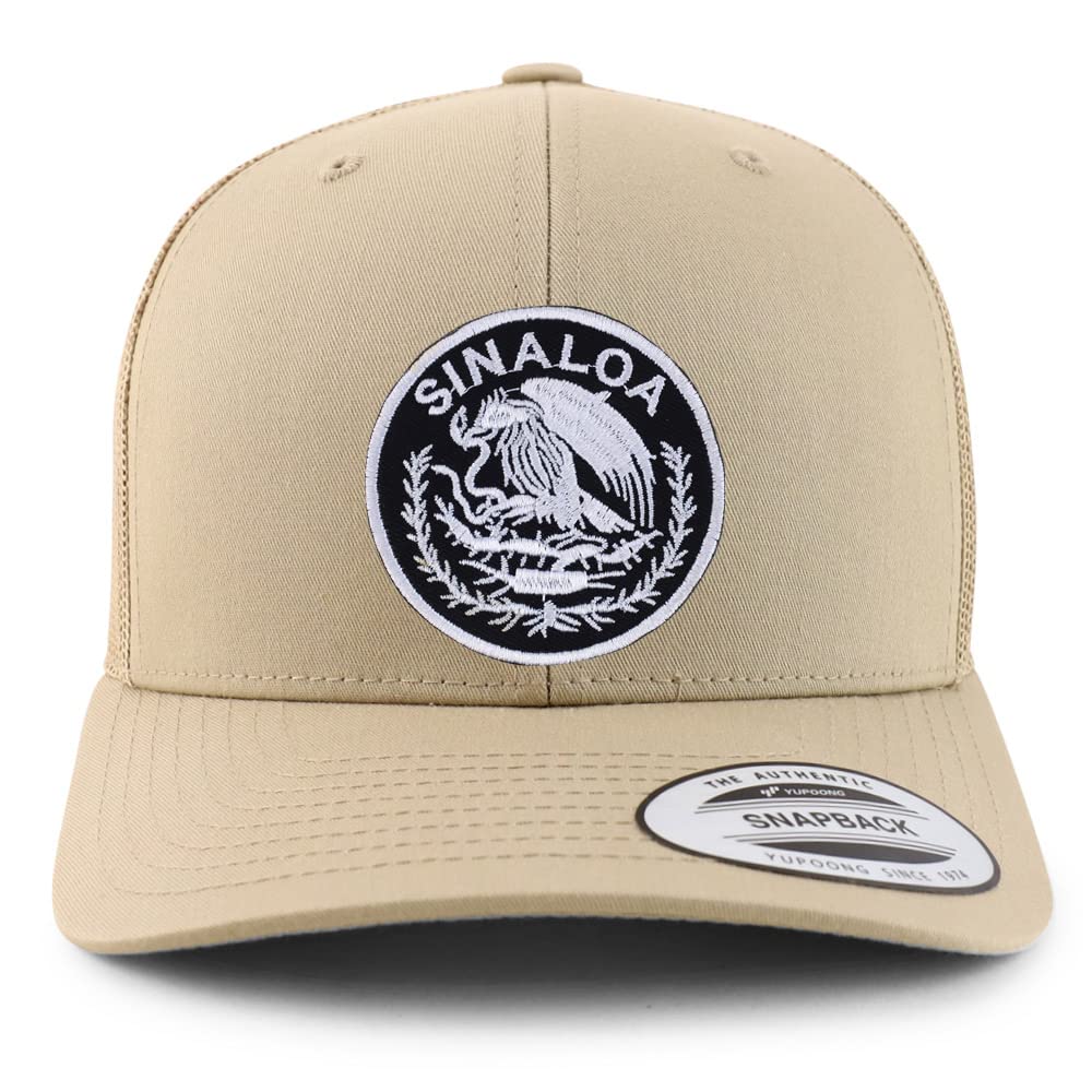 Trendy Apparel Shop Sinaloa Mexico Patch 6 Panel Trucker Mesh Cap