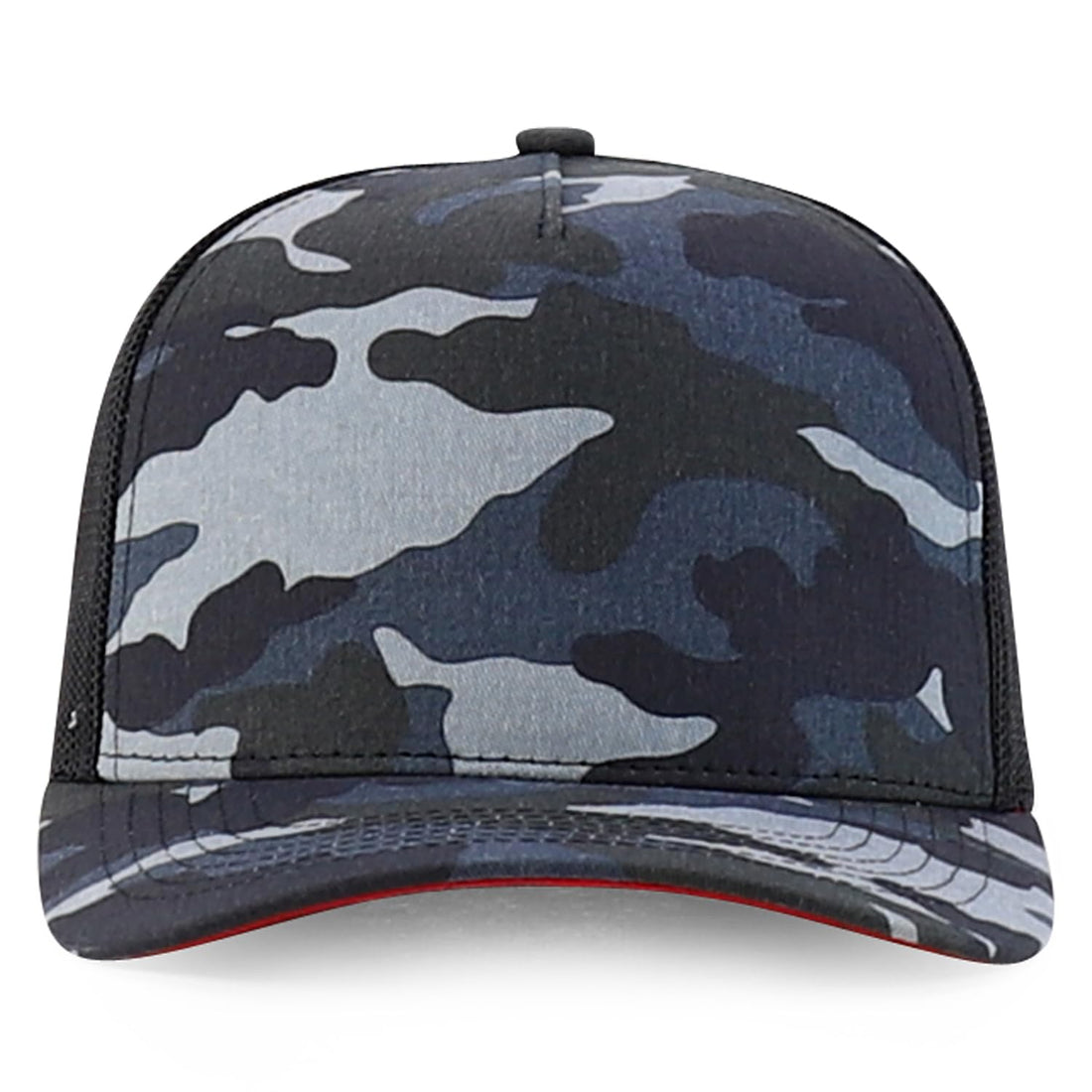 Trendy Apparel Shop 5 Panel Structured Crown Curved Bill Trucker Cap