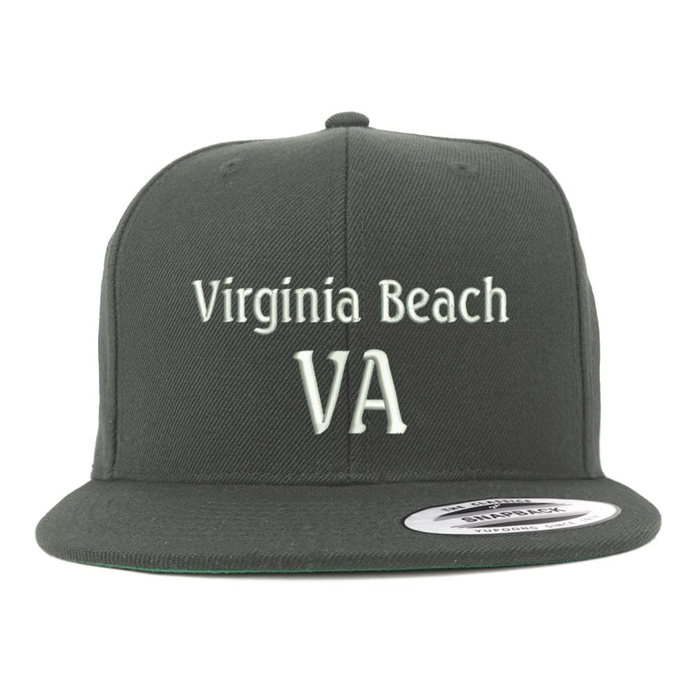 Trendy Apparel Shop Virginia Beach VA Embroidered Flatbill Snapback
