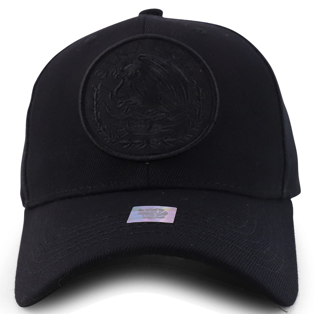 Trendy Apparel Shop Cities of Mexico Circular Logo Embroidered Structured Baseball Cap