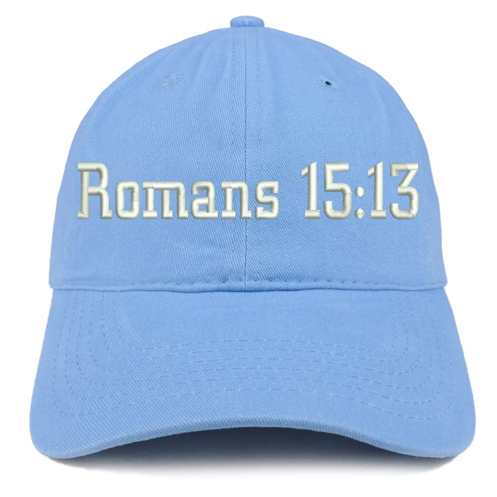 Trendy Apparel Shop Romans 15:13 Low Profile Soft Cotton Baseball Cap