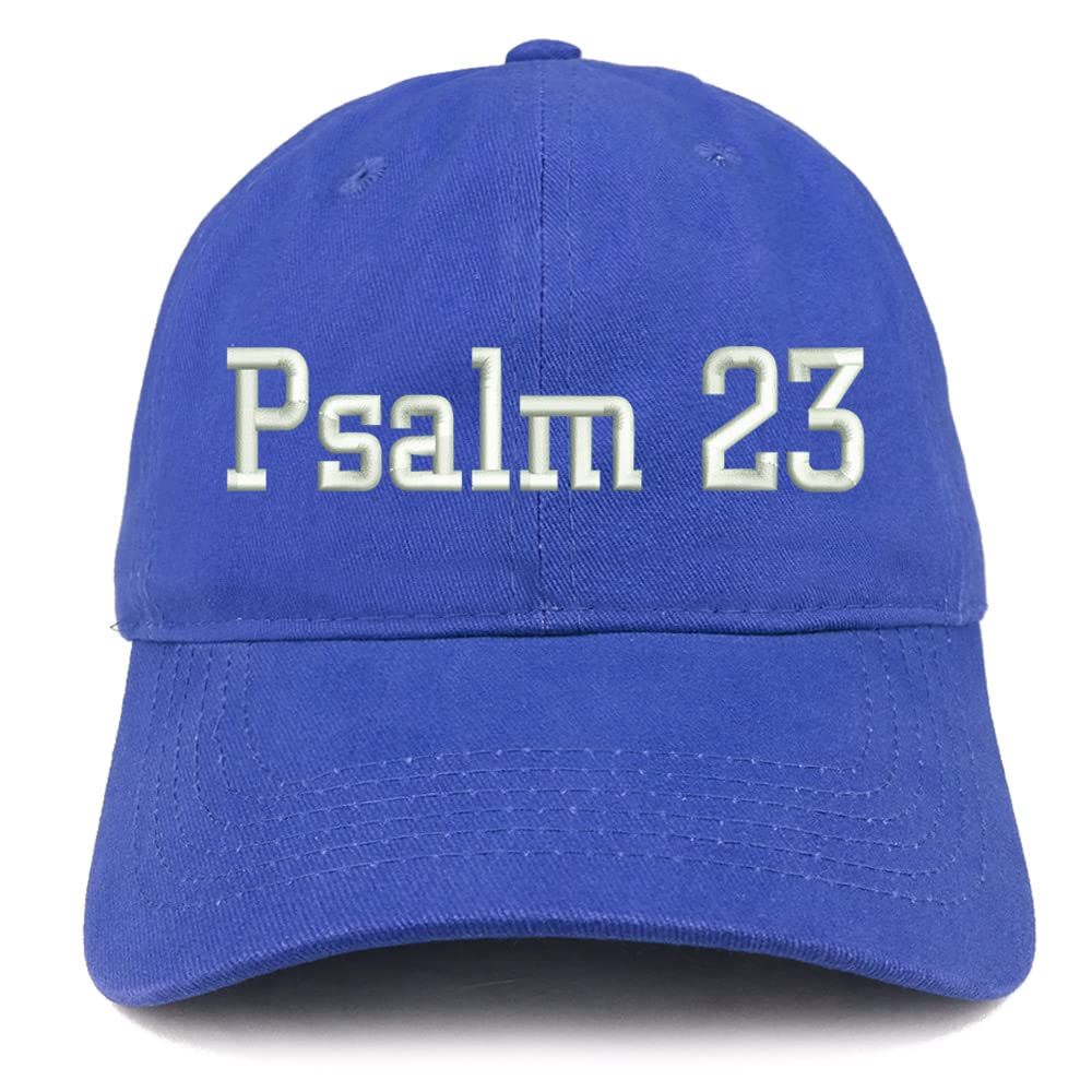 Trendy Apparel Shop Psalm 23 Low Profile Soft Cotton Baseball Cap