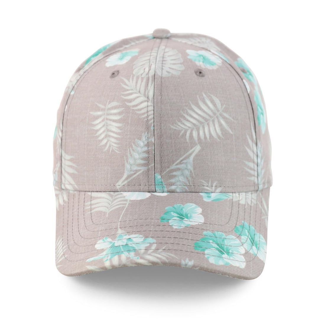 Trendy Apparel Shop Tropical Flower Print Structured Baseball Cap