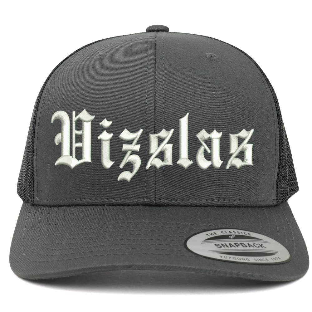 Trendy Apparel Shop Old English Vizslas 6 Panel Trucker Mesh Cap