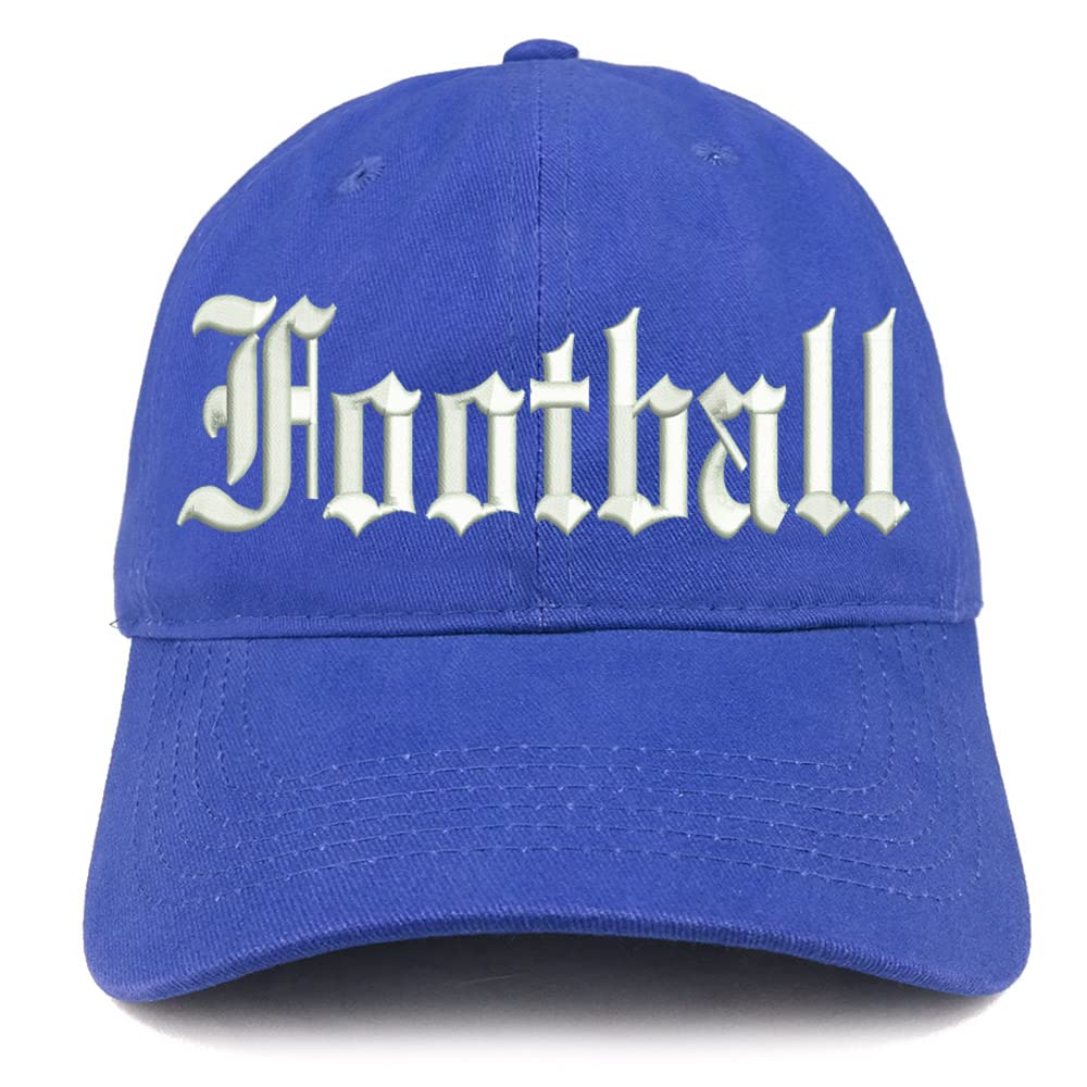 Trendy Apparel Shop Old English Football Low Profile Soft Cotton Baseball Cap