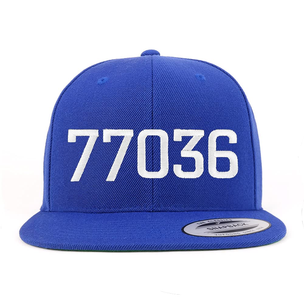 Trendy Apparel Shop 77036 Houston TX Old English Embroidered Flatbill Snapback