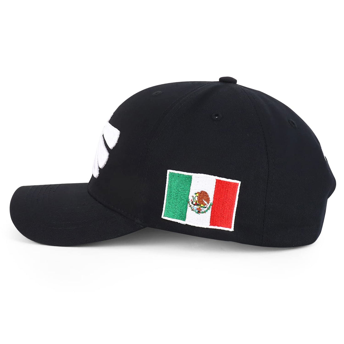 Trendy Apparel Shop XXL Hecho En Mexico Eagle 3D Embroidered Structured Baseball Cap
