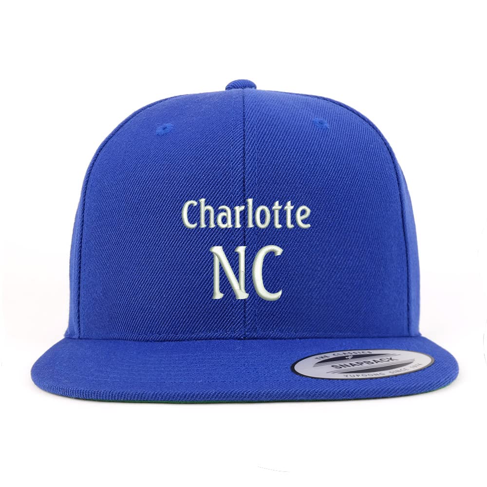 Trendy Apparel Shop Charlotte NC Embroidered Flatbill Snapback