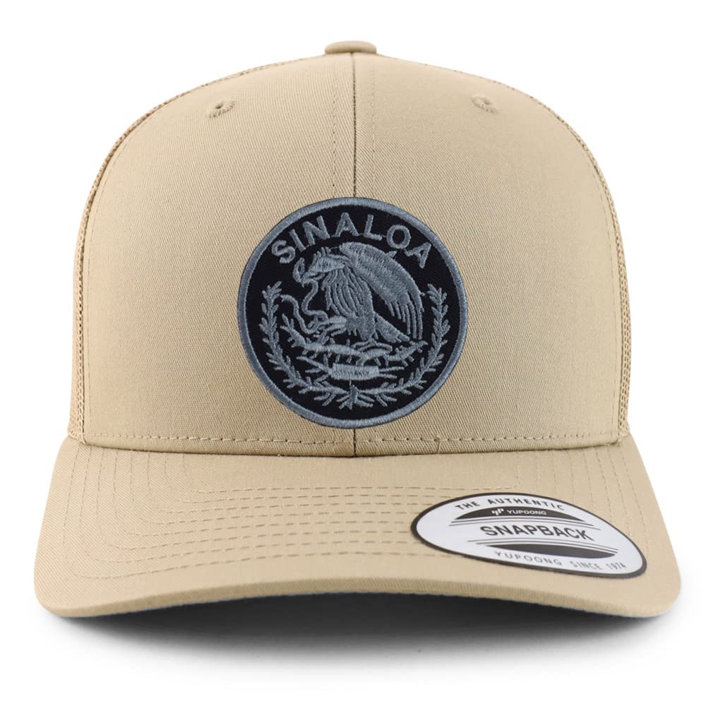 Trendy Apparel Shop Sinaloa Mexico Patch 6 Panel Trucker Mesh Cap