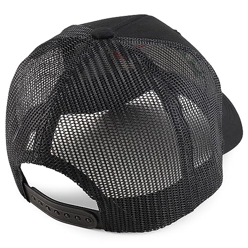 Trendy Apparel Shop Mexico 3D Patch Structured Mesh Snapback Baseball Cap