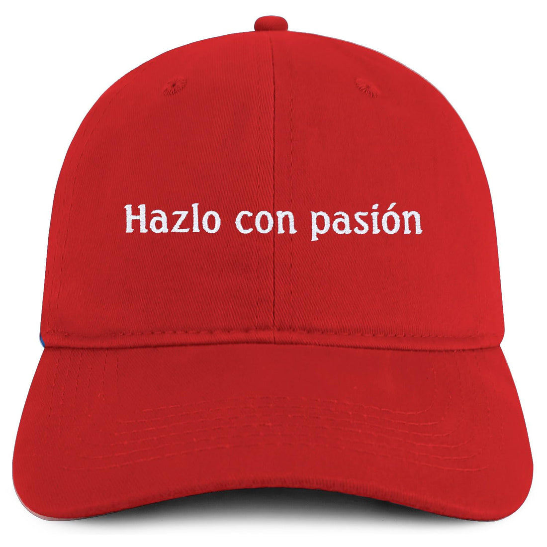 Trendy Apparel Shop Hazlo con Pasion Embroidered Cotton Low Profile Dad Hat
