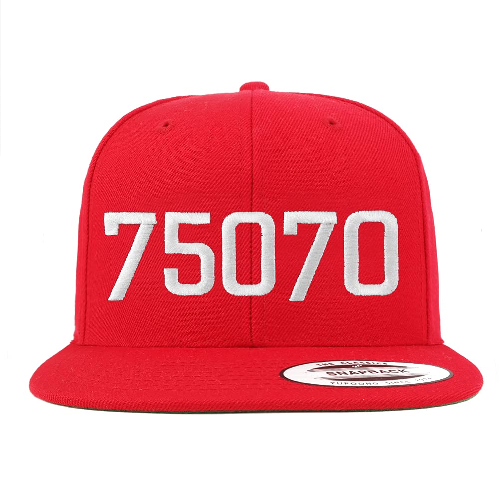 Trendy Apparel Shop 75070 McKinney TX Old English Embroidered Flatbill Snapback