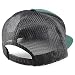 Trendy Apparel Shop Structured High Profile 7 Panel Flat Bill Mesh Back Snapback Cap