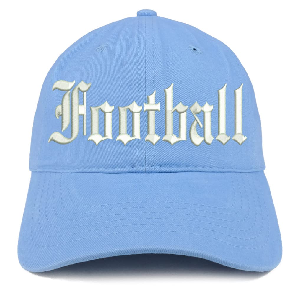 Trendy Apparel Shop Old English Football Low Profile Soft Cotton Baseball Cap