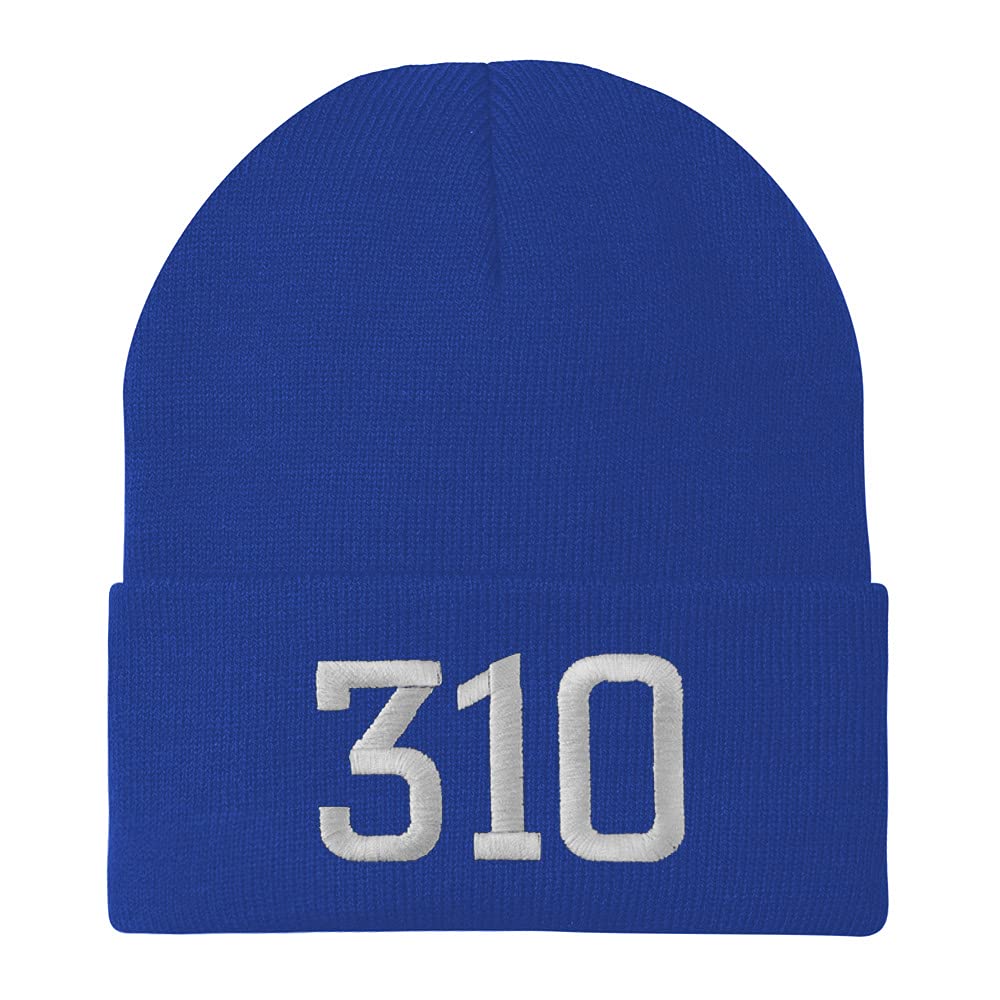 Trendy Apparel Shop Inglewood 310 Old English Embroidered Long Cuff Beanie