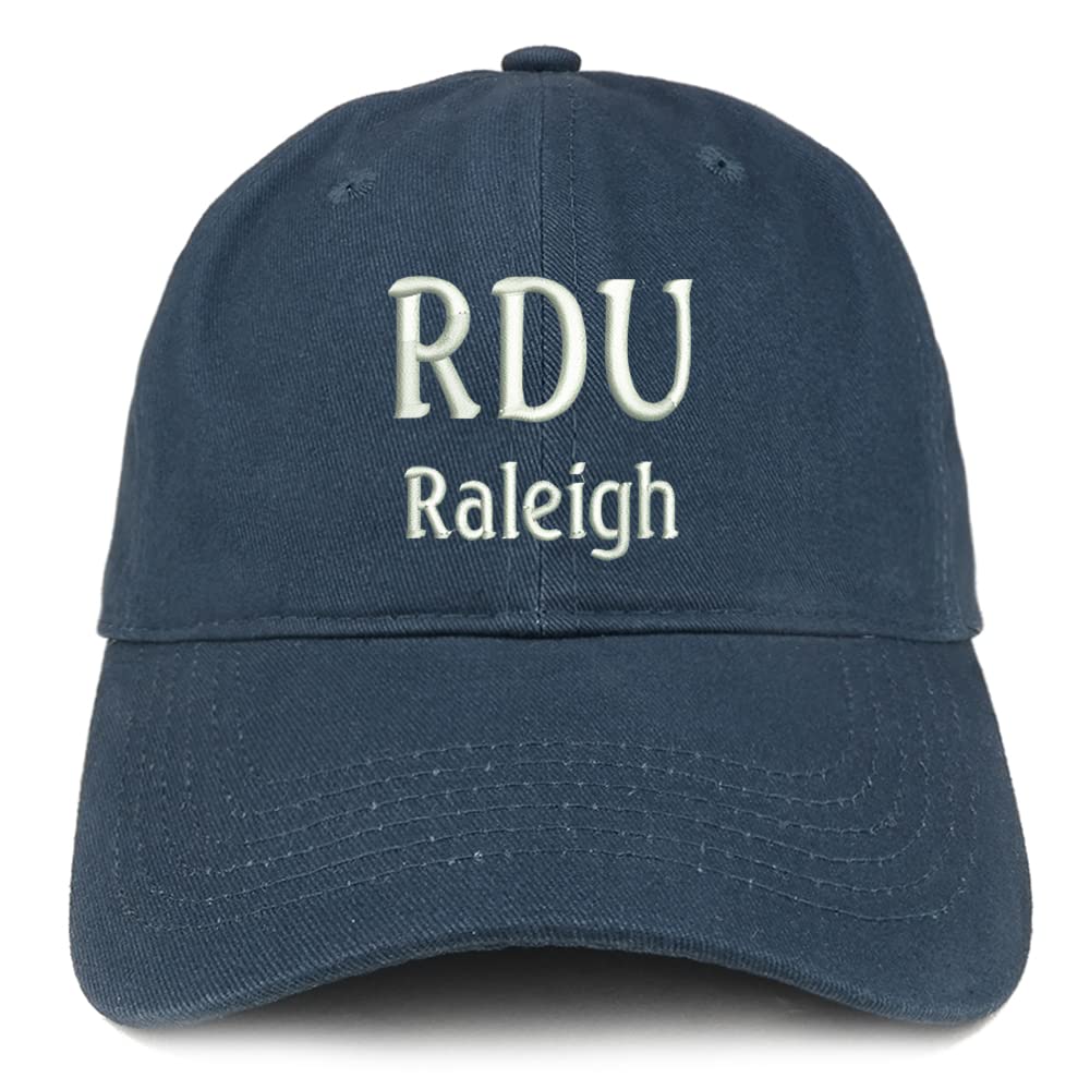 Trendy Apparel Shop RDU Raleigh Low Profile Soft Cotton Baseball Cap
