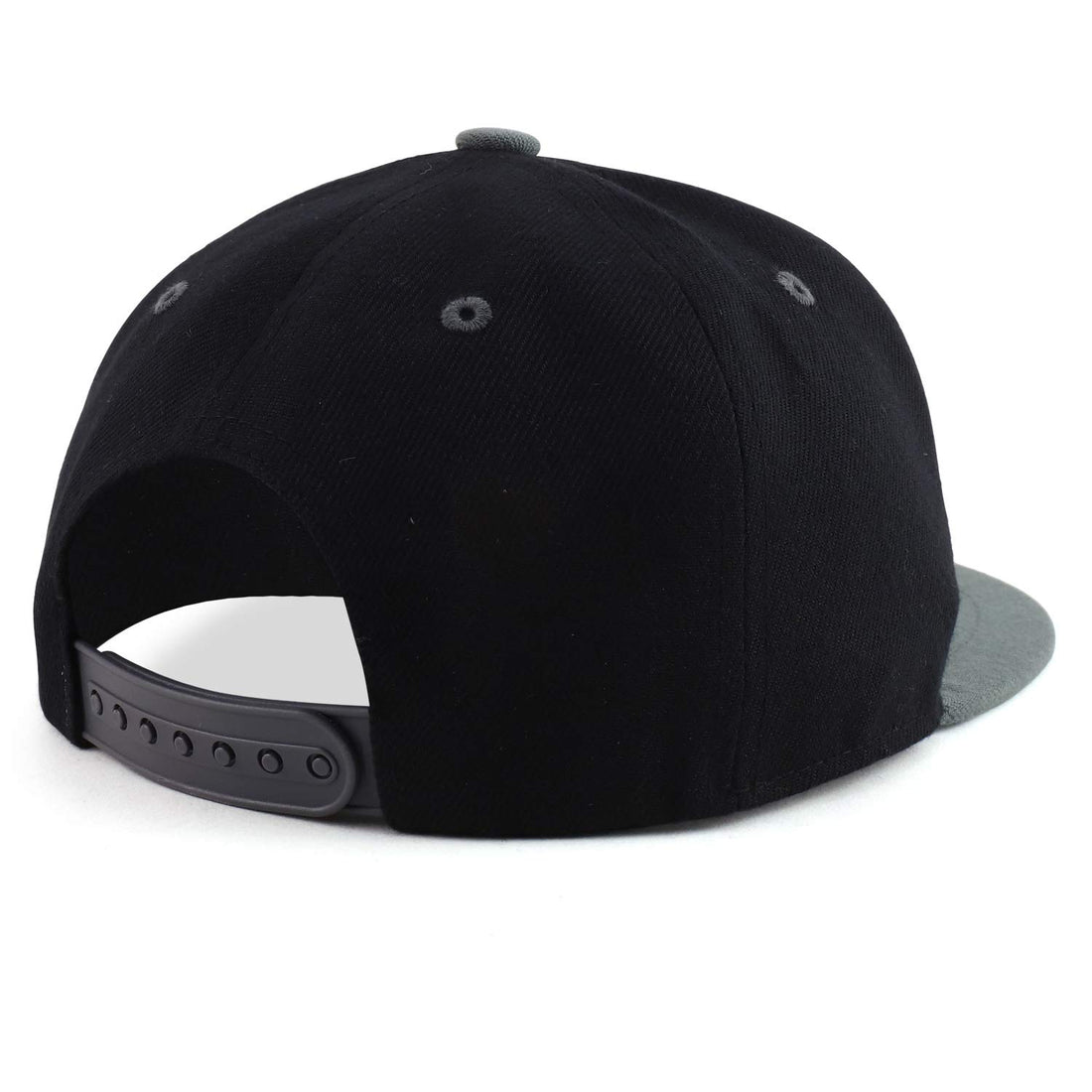 Trendy Apparel Shop Infant to Youth Plain Structured Flatbill Snapback Cap