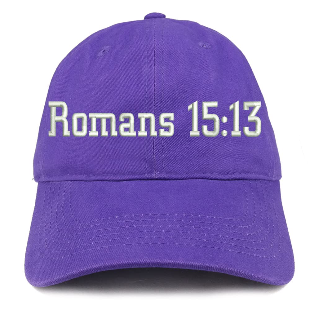 Trendy Apparel Shop Romans 15:13 Low Profile Soft Cotton Baseball Cap