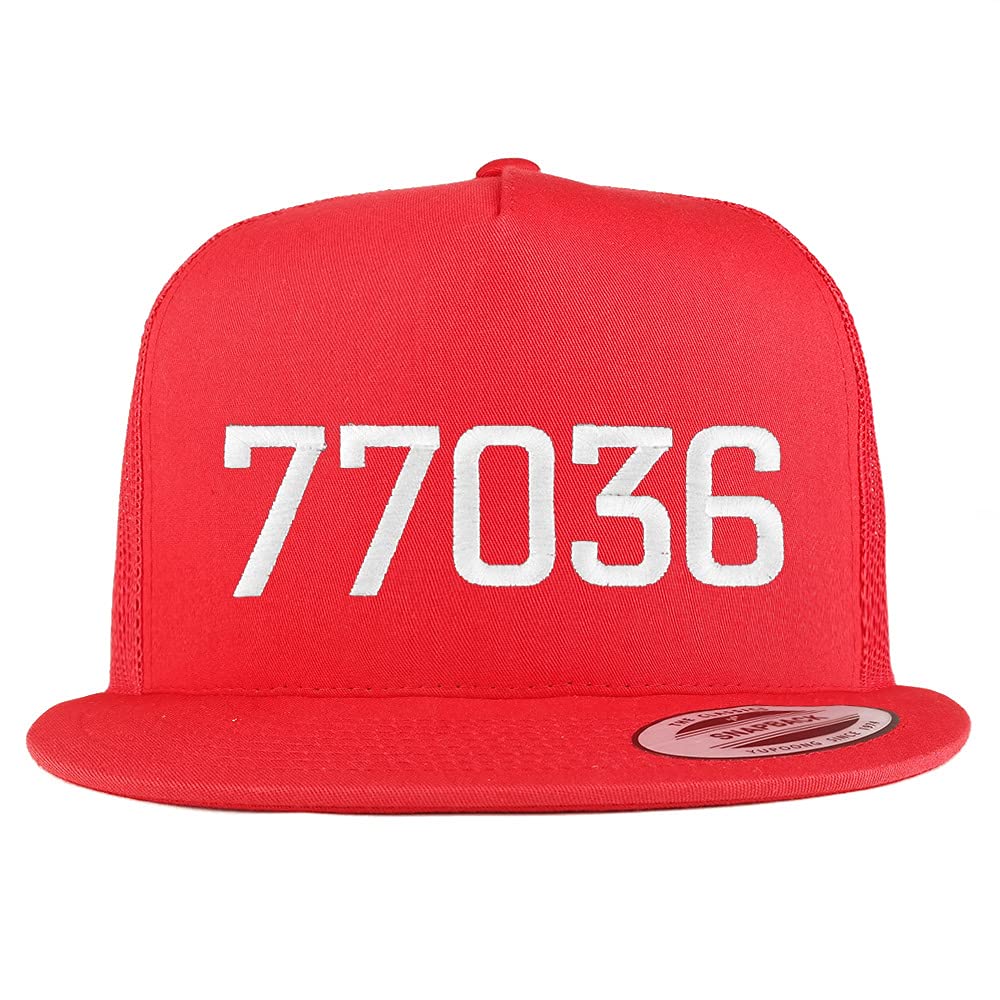 Trendy Apparel Shop 77036 Houston TX Old English 5 Panel Flatbill Trucker Cap
