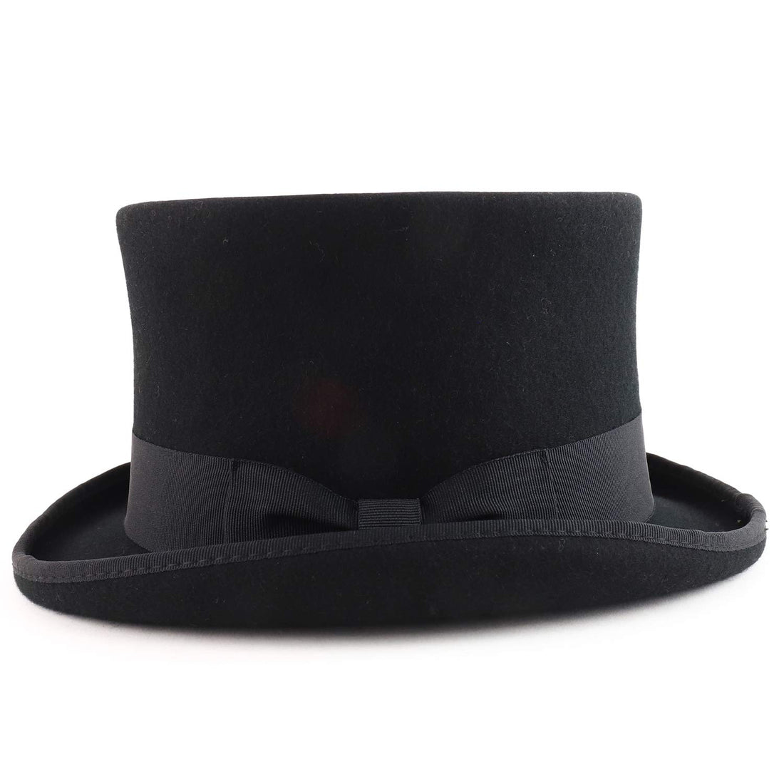 Trendy Apparel Shop Men's Wool Felt Tall Crown Top Hat
