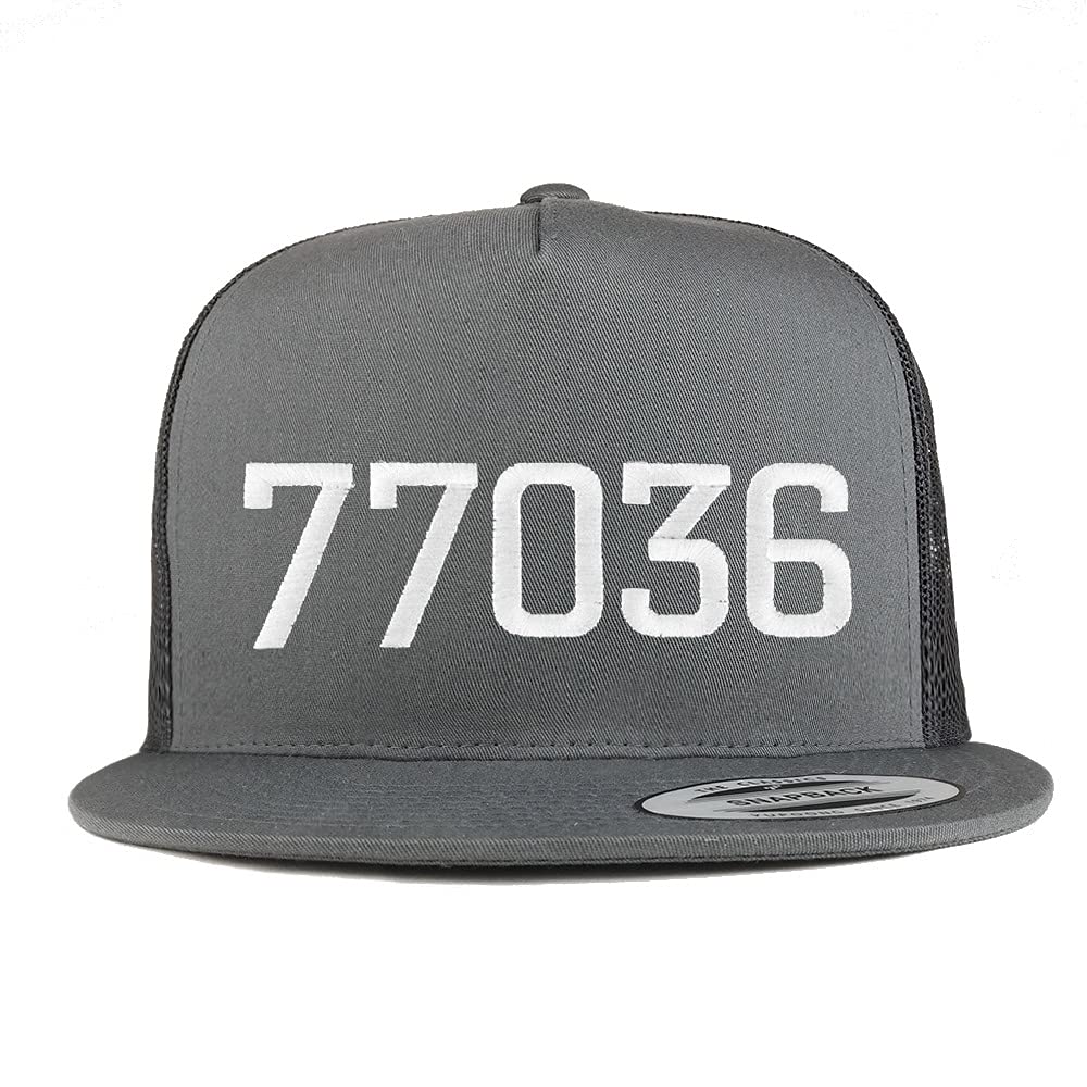 Trendy Apparel Shop 77036 Houston TX Old English 5 Panel Flatbill Trucker Cap