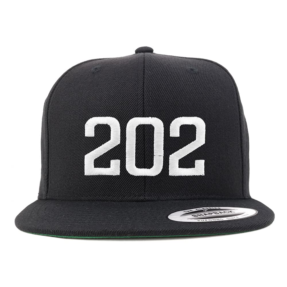 Trendy Apparel Shop Washington DC 202 Old English Embroidered Flatbill Snapback