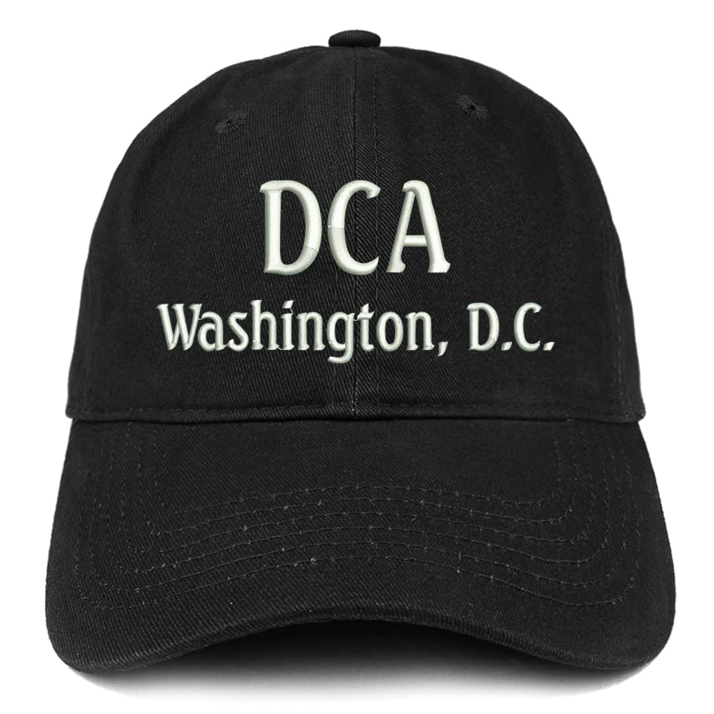 Trendy Apparel Shop DCA Washington DC Low Profile Soft Cotton Baseball Cap