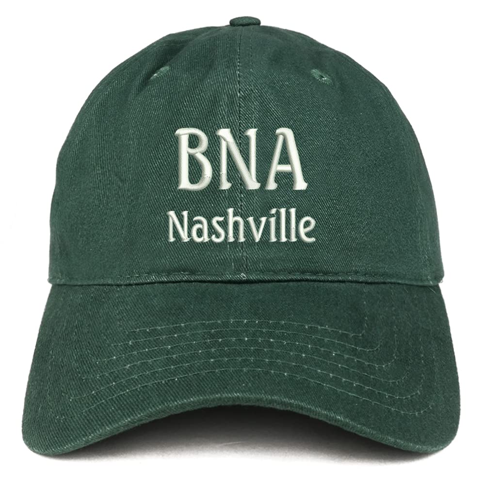 Trendy Apparel Shop BNA Nashville Low Profile Soft Cotton Baseball Cap