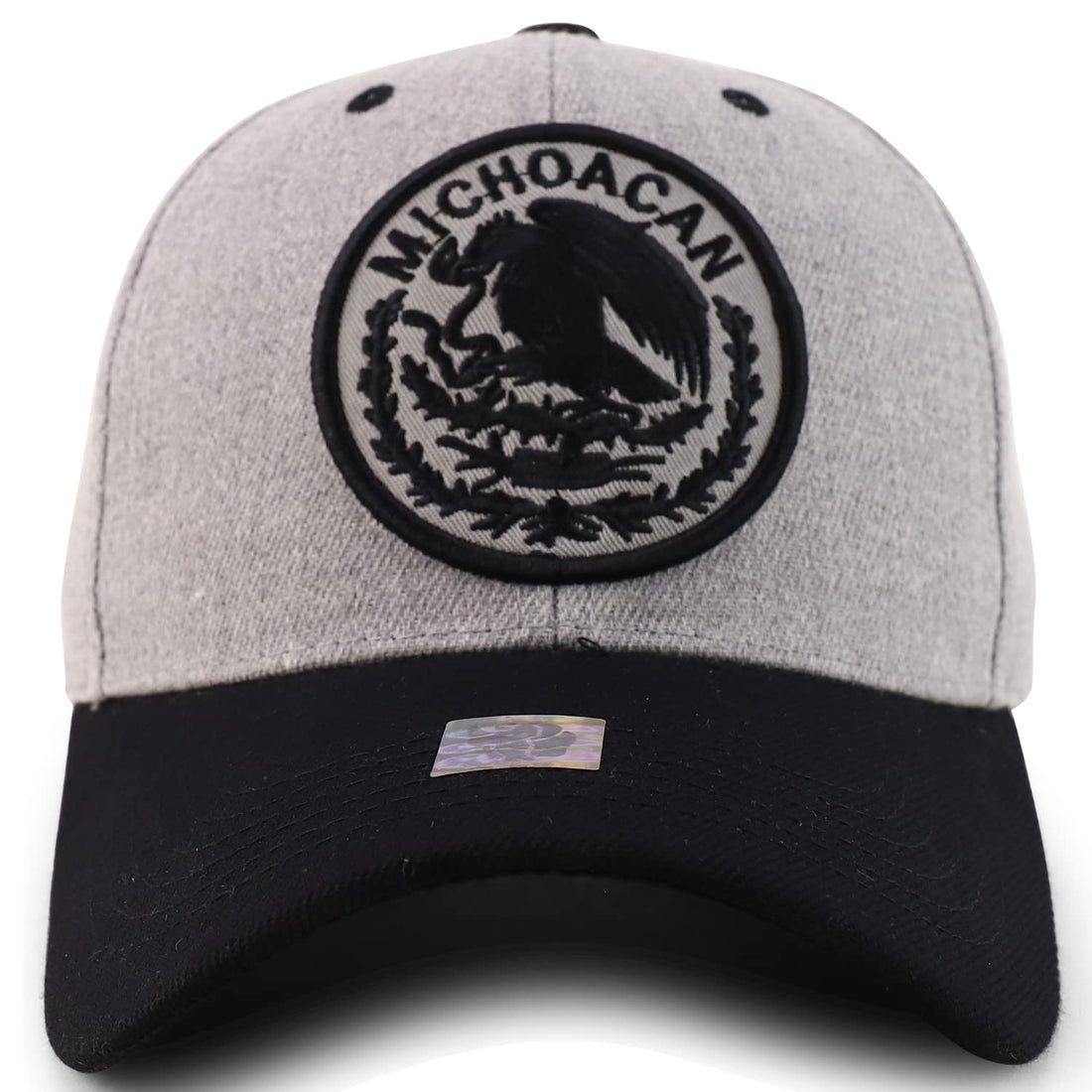 Trendy Apparel Shop Cities of Mexico Circular Logo Embroidered Structured Baseball Cap