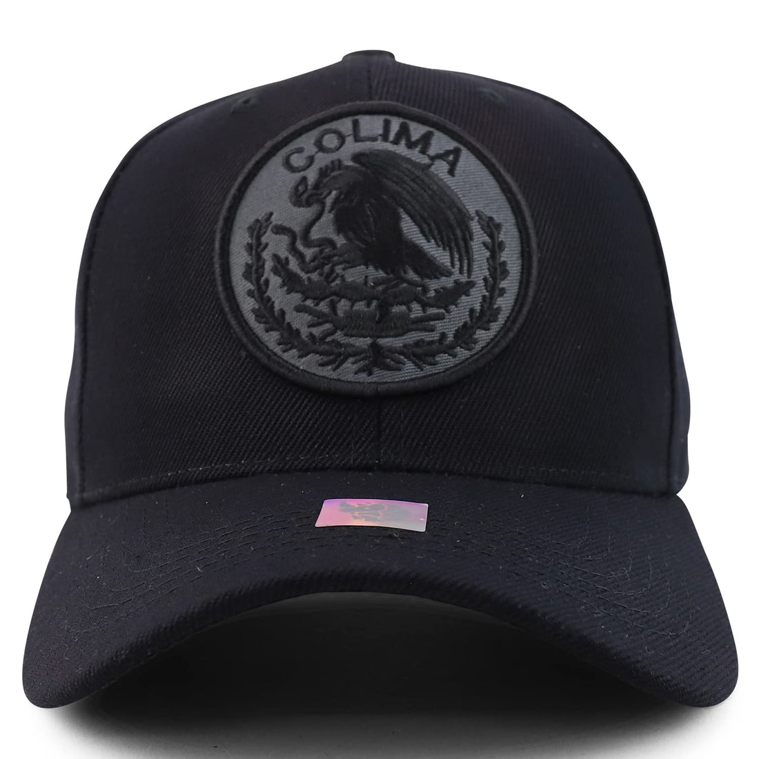 Trendy Apparel Shop Cities of Mexico Circular Logo Embroidered Structured Baseball Cap