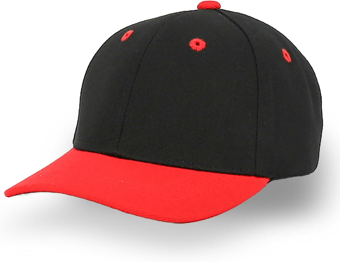CB-KID-PLAIN-BLK-RED image 1