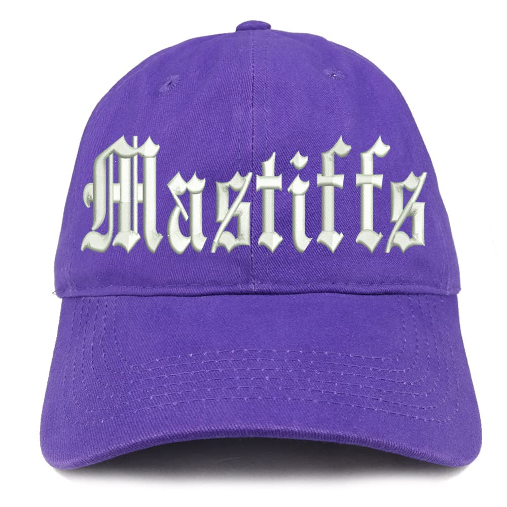 Trendy Apparel Shop Old English Mastiffs Low Profile Soft Cotton Baseball Cap