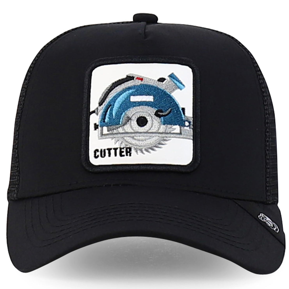Trendy Apparel Shop 5 Panel Structured Tool Theamed Design Trucker Cap