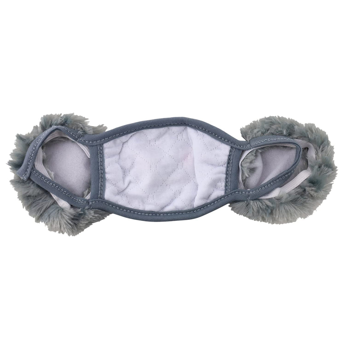 Trendy Apparel Shop Kids Winter Animal Face Breathable Cat Mask & Earmuffs