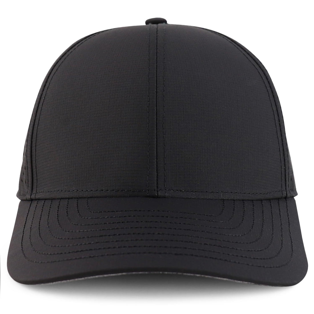 Trendy Apparel Shop Oversize XXL Laser Cut Holes Back Performance Snapback Ball Cap